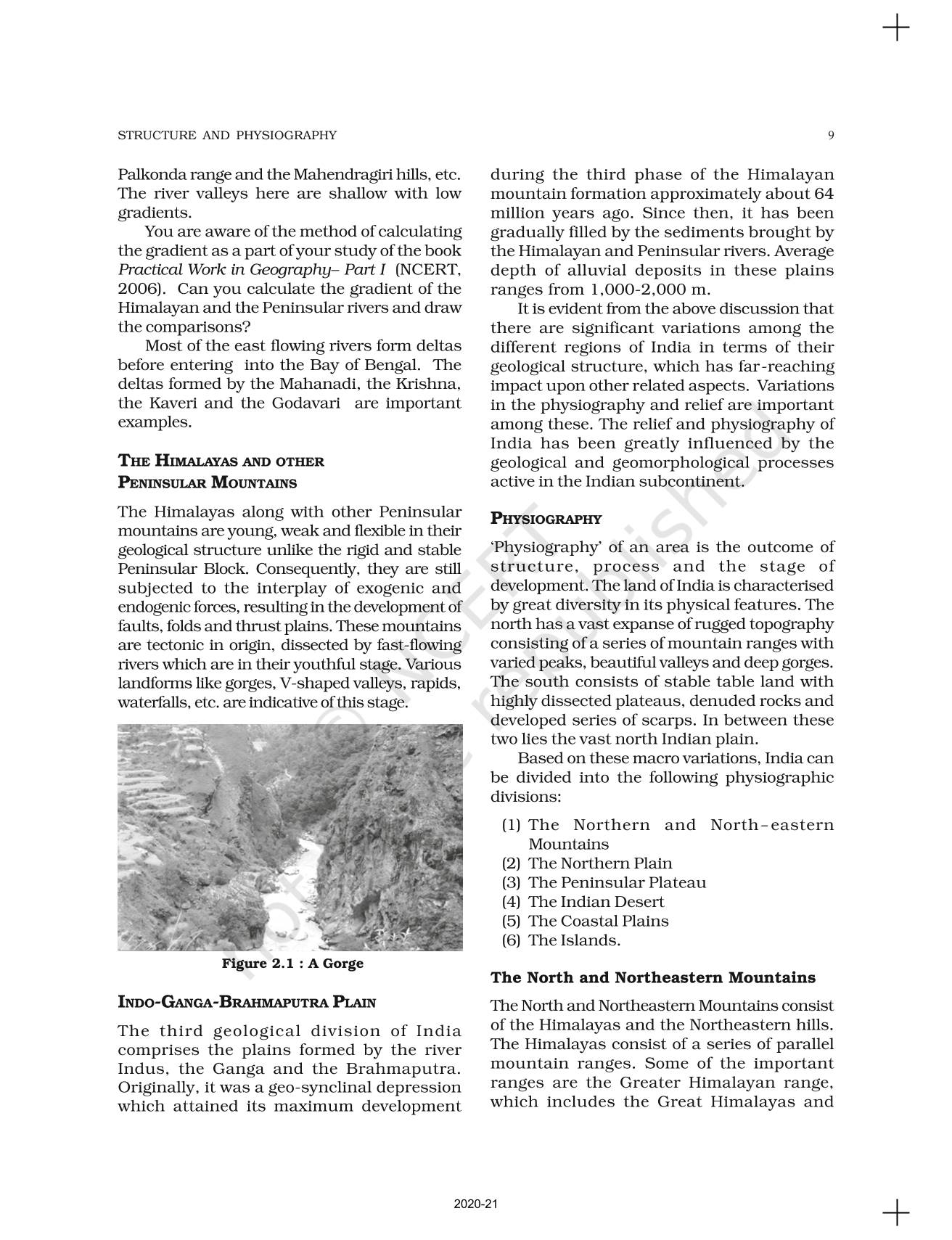 Structure And Physiography - NCERT Book Of Class 11 India Physical ...